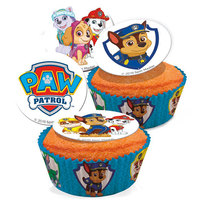 Ätbara Sockerdekorationer Paw Patrol