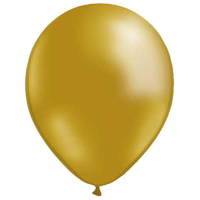 Ballonger Metallic, Guld (100-pack)