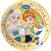 Frozen Fever, Tallrikar 8 st