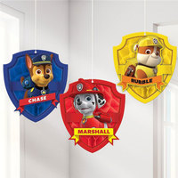 Paw Patrol Hängande Honeycomb Dekorationer