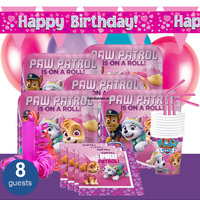 Paw Patrol Skye, Kalaspaket Deluxe 8 pers