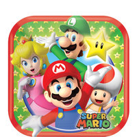 Super Mario Party, Assietter Fyrkantiga 8 st