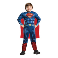 Superman Justice League Deluxe Barn Maskeraddräkt